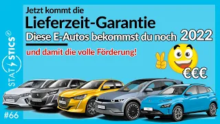 STAT E-STICS #66 | Jetzt kommt die Lieferzeit-Garantie auf E-Autos