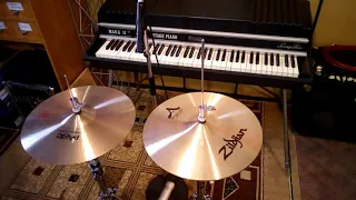 Paiste Formula 602 14'' & Zildjian A New Beat 14'' hi hats comparison