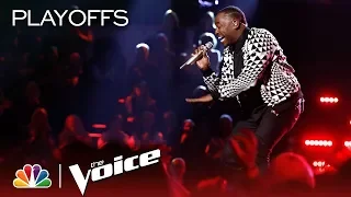 The Voice 2018 Rayshun LaMarr - Live Playoffs: "I'm Goin' Down"