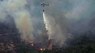 Sardinia wildfires: Hundreds forced to evacuate as flames ravage over 50,000 acres