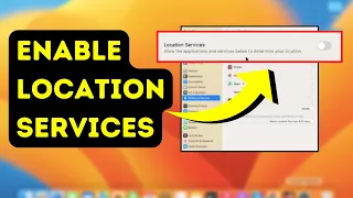 How To Enable Location Service On Macbook Air/ Pro or iMac