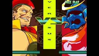 Street Fighter Alpha 3 - Rolento, Arcade Mode (Expert Difficulty)