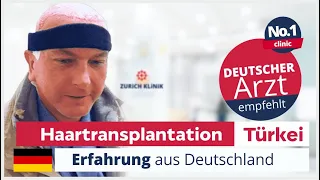 Deutscher Arzt Empfehlt Zurich Klinik   Haartransplantation Türkei