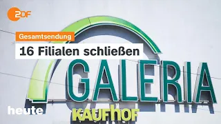 heute 19 Uhr 27.04.24 Galeria Kaufhof schließt Filialen; FDP-Parteitag; Europa-Wahlkampf (english)