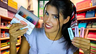 ASMR 🖍 CARTOLERIA ROLEPLAY • Back To School EXTRA RELAX