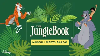 迪士尼系列讀本｜The Jungle Book-Mowgli Meets Baloo 與森林共舞-毛克利遇見巴魯