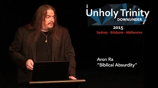 Unholy Trinity Down Under: "Biblical Absurdity"