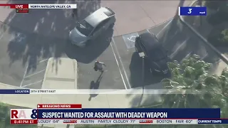Shots fired at officers in Southern California standoff after wild police chase ends in barricade si
