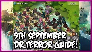 Boom Beach - Dr.Terror Guide - Stage 1-7 | 9th September | Boom Beach Event