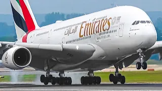 30 SMOOTH LANDINGS in 20 MINUTES | A380 747 A330 787 | Vienna Airport Plane Spotting