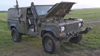 Land Rover Defender Gunship WMIK 1986 STOCK 298