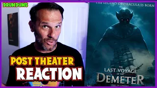 Last Voyage of the Demeter OUT OF THEATER Reaction (Dracula Ship)