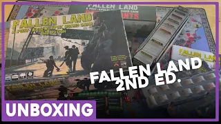 Unboxing | Fallen Land 2nd Ed. | Fallen Dominion | The Players' Aid