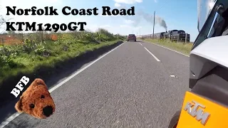 Norfolk Coast Road on a KTM1290GT - Sheringham to Hunstanton