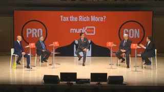 Munk Debate on Taxing the Rich clip