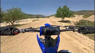 Full lap at glen Helen vet track on brand new 2024 yz85lw