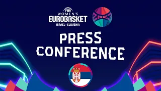 Pre-Event Press Conference: Serbia | FIBA Women's EuroBasket 2023