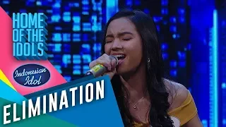 Lyodra, menyampaikan isi lagunya dengan penuh perasaan - ELIMINATION 2 - Indonesian Idol 2020