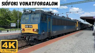 Vonatok Siófokon / Trains in Siófok (4K UHD)