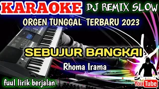SEBUJUR BANGKAI RHOMA IRAMA - KARAOKE DJ REMIX SLOW TERBARU