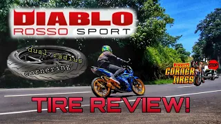 Pirelli Diablo Rosso Sport | Tire Review | Suzuki Raider 150 FI | Corner Tires