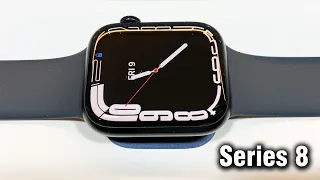 Apple Watch Series 8 45mm Midnight Aluminium Case GPS unboxing and review