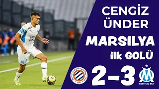 Montpellier 2-3 Marsilya | Cengiz Ünder'in İlk Golü