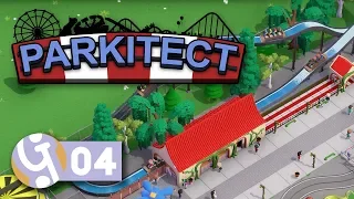 🎡 Fantasy Log Flume | Let's Play Parkitect Ep. 04