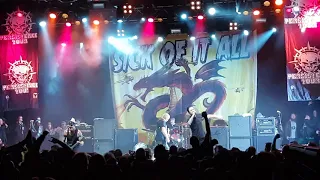 Sick Of It All  - Road Less Traveled Live @ London Persistence Tour 2019 O2 Forum Kentish town