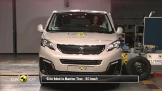 Crash Test Peugeot Traveller 2015