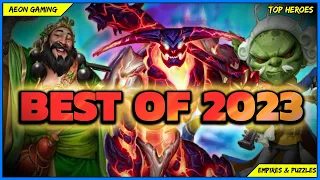 [🥇Best of All!] The 30 Best Heroes of 2023 - Empires & Puzzles |HERO OF THE YEAR EDITION|