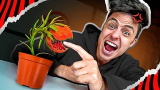 É BIZARRO O QUE ESSA PLANTA CARNÍVORA É CAPAZ DE COMER! - Desafio