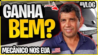 INCRÍVEL QUANTO GANHA MECÂNICO NOS EUA❓ VIDA NOS ESTADOS UNIDOS