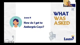 In The Inbox - Question #1 - Belize Q&A Real Estate Series - How do I get to Ambergris Caye?