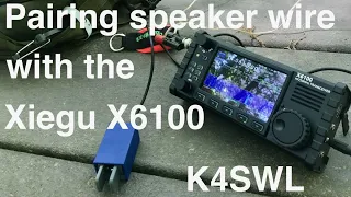 First CW POTA activation with my new Xiegu X6100 at Lake Norman State Park!