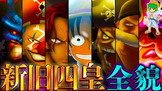 【ONE PIECE】新世界を支配する新旧｢四皇｣！！最強7人の過去&秘話を徹底考察！！※ネタバレ注意【やまちゃん。考察】