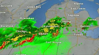 Metro Detroit weather: Showers and storms with muggy conditions Tuesday night, Aug. 24, 2021, 11...