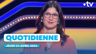 Emission Quotidienne du Jeudi 04 Avril 2024 - Questions pour un Champion