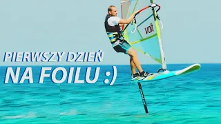 Pierwszy dzień na foilu