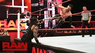 Roman Reigns vs. Finn Bálor: Raw, 25. Juli 2016