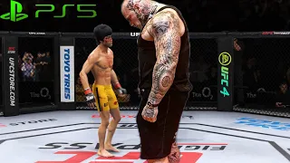 UFC4  Bruce Lee vs Martyn Ford EA Sports UFC 4