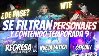 SE FlLTRA PERSONAJES DE PASE Y RULETA TEMPORADA 9! Modo Zombie y Nueva Mitica | COD Mobile | Rido