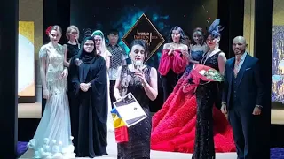 World Fashion Festival Awards Dubai - Designer Delia Lazar- WINNER OF BEST DRESS