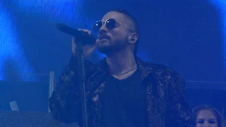 Maluma - Sin Contrato (Live at World Tour - Amsterdam, Afas Live 28.09) FULL HD