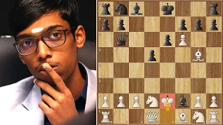 Just Modern Chess Stuff || Praggnanandhaa vs Anish Giri || Superbet Poland Rapid (2024)