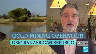 Chinese mining companies left a Central African river 'in ruins'