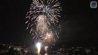 🎆 1. August-Feuerwerk 2023 in Basel 🎆 Großes 1. August-Feuerwerk über dem Rhein [HD-Version]