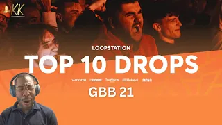 You Won’t Believe These GBB 21 Loopstation Drops | Reacting to the Top 10 Drops