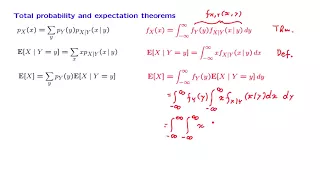 L10.4 Total Probability & Total Expectation Theorems