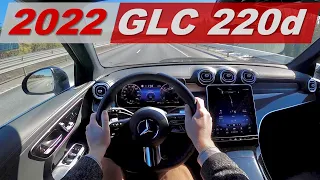 2022 Mercedes-Benz GLC 220d POV Drive